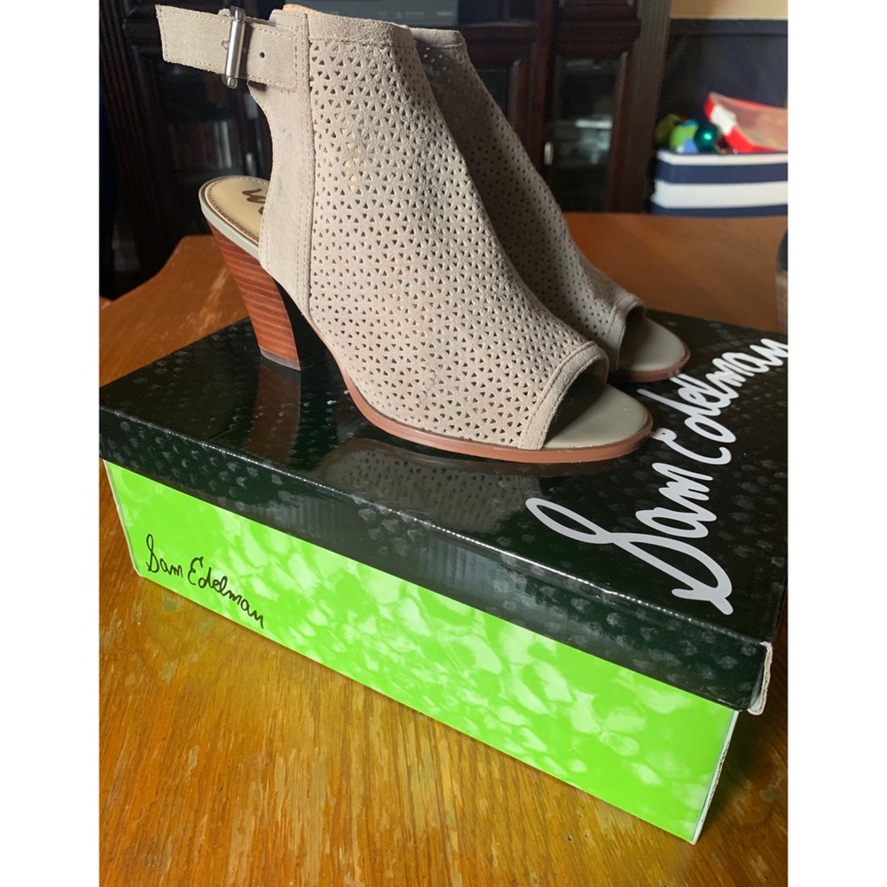 Sam Edelman Open toed booties